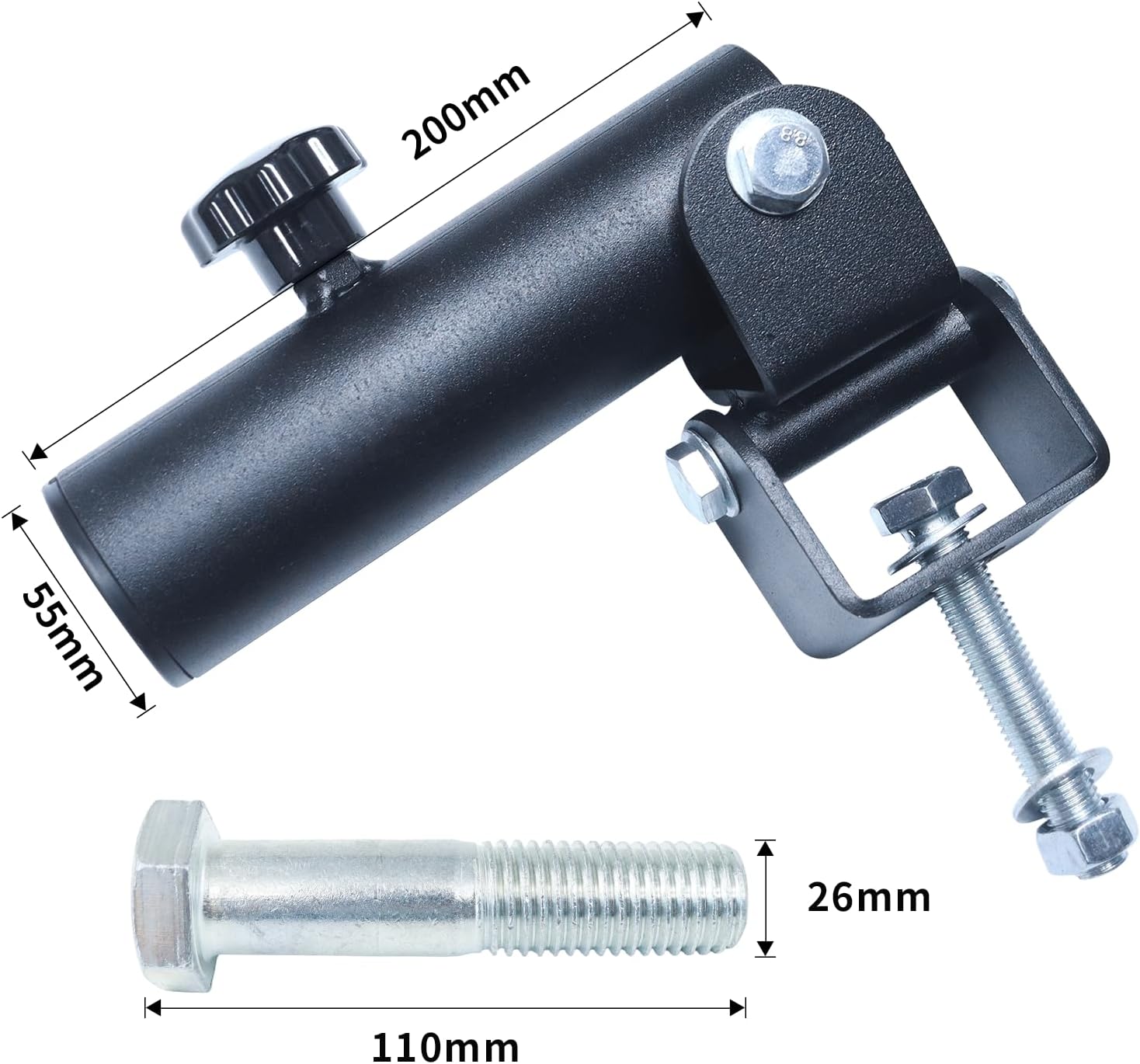 T Bar Row Landmine Attachment 360 Degree Swivel Base Olympic Bar