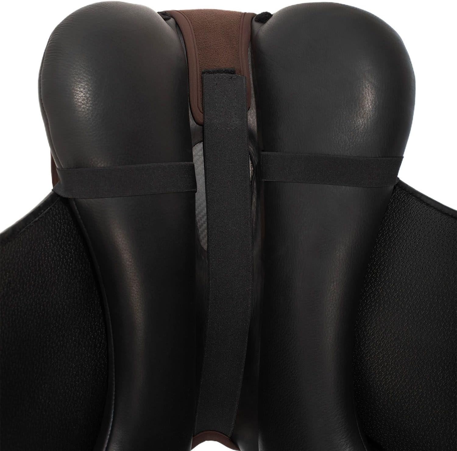 Brown Dressage Gel Seat Cushion 10mm Size L Dri Lex