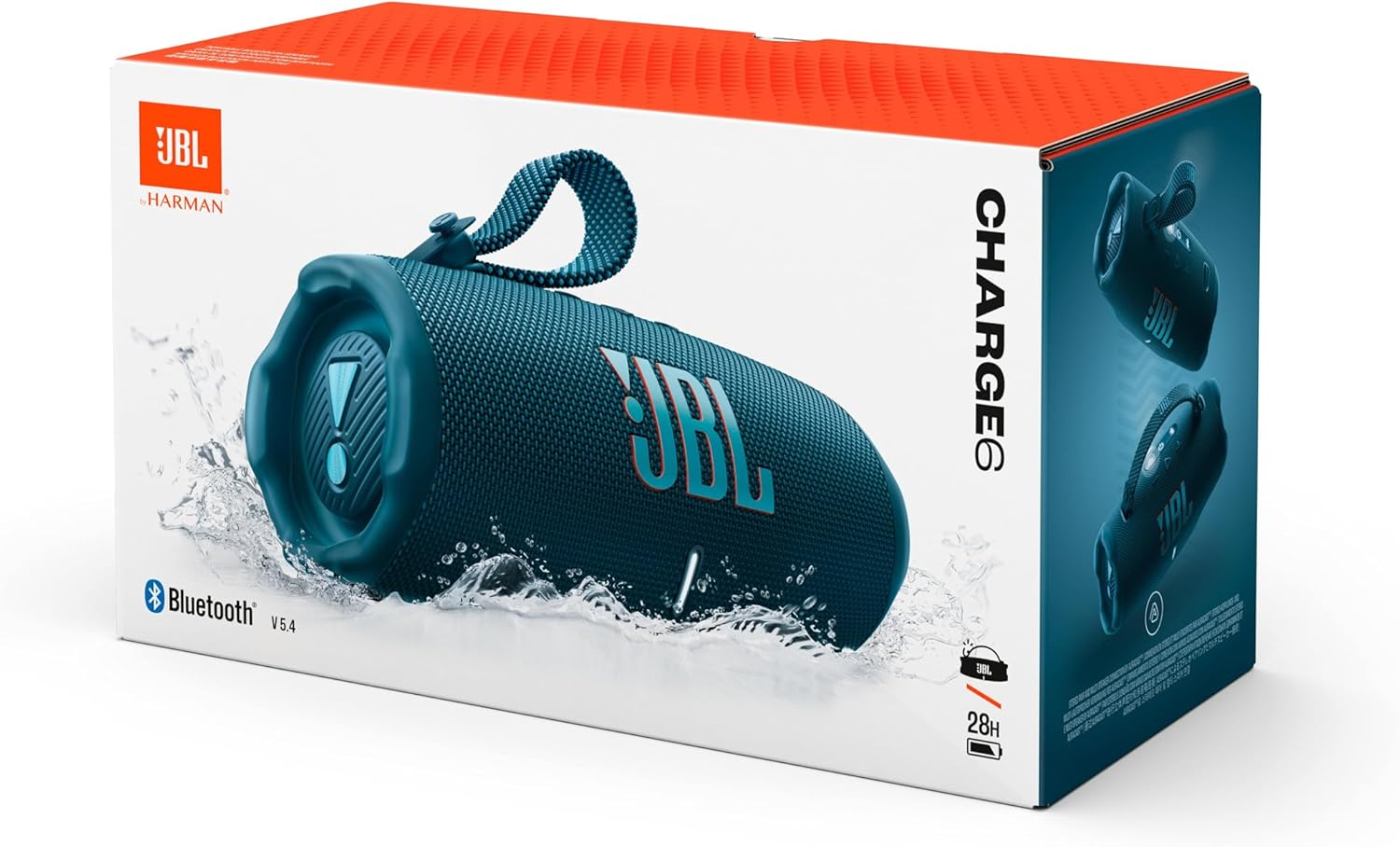 Portable Bluetooth Speaker 28Hr Playtime IP68 Waterproof Bass Boost