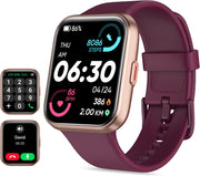 Ladies Smart Fitness Watch Bluetooth Call Alexa 120 Sports Waterproof