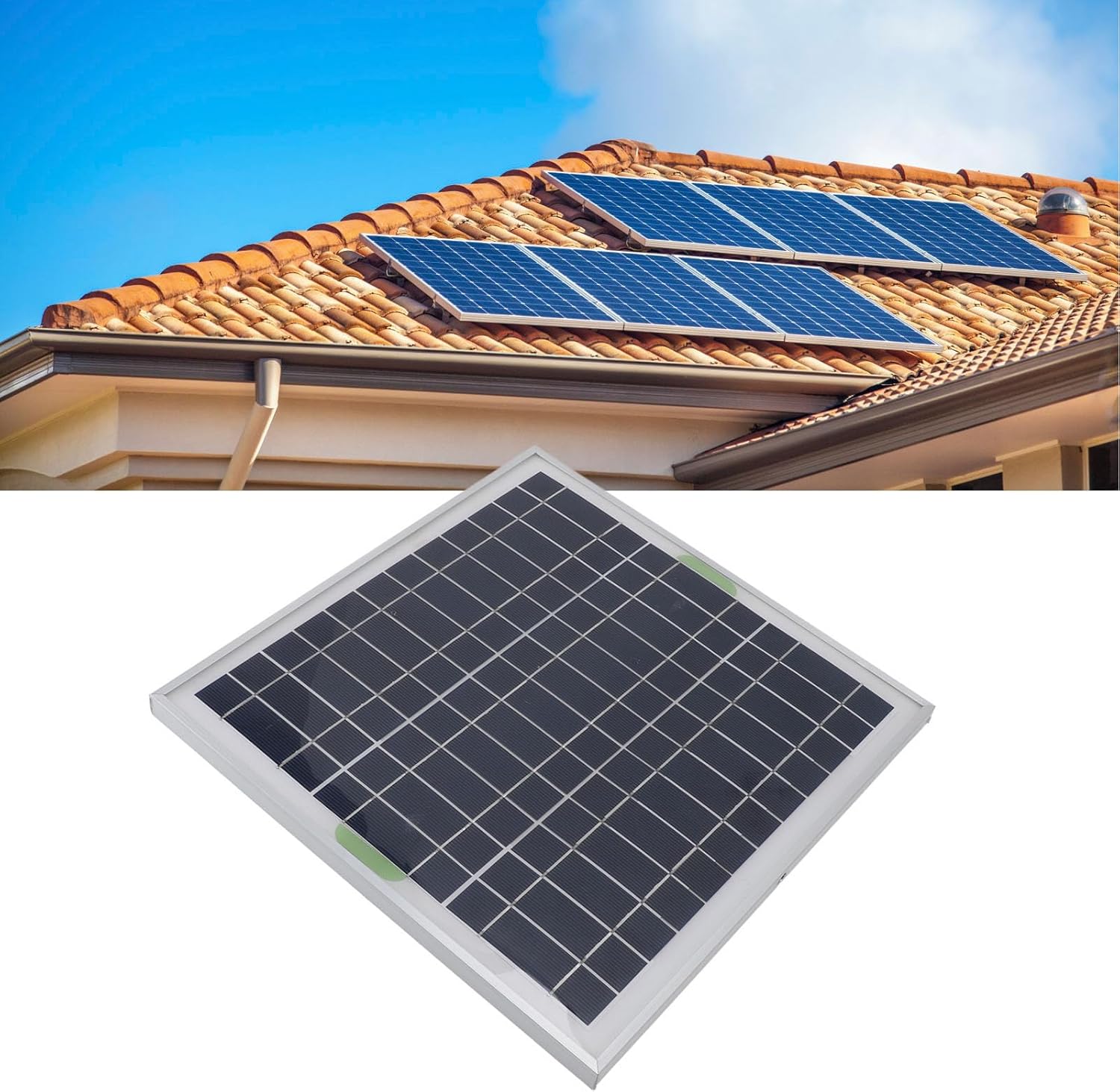 50W Solar Battery Charger MPPT OBD Car Maintainer Waterproof