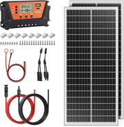 200W N Type Monocrystalline Solar Panel Kit IP68 MC4