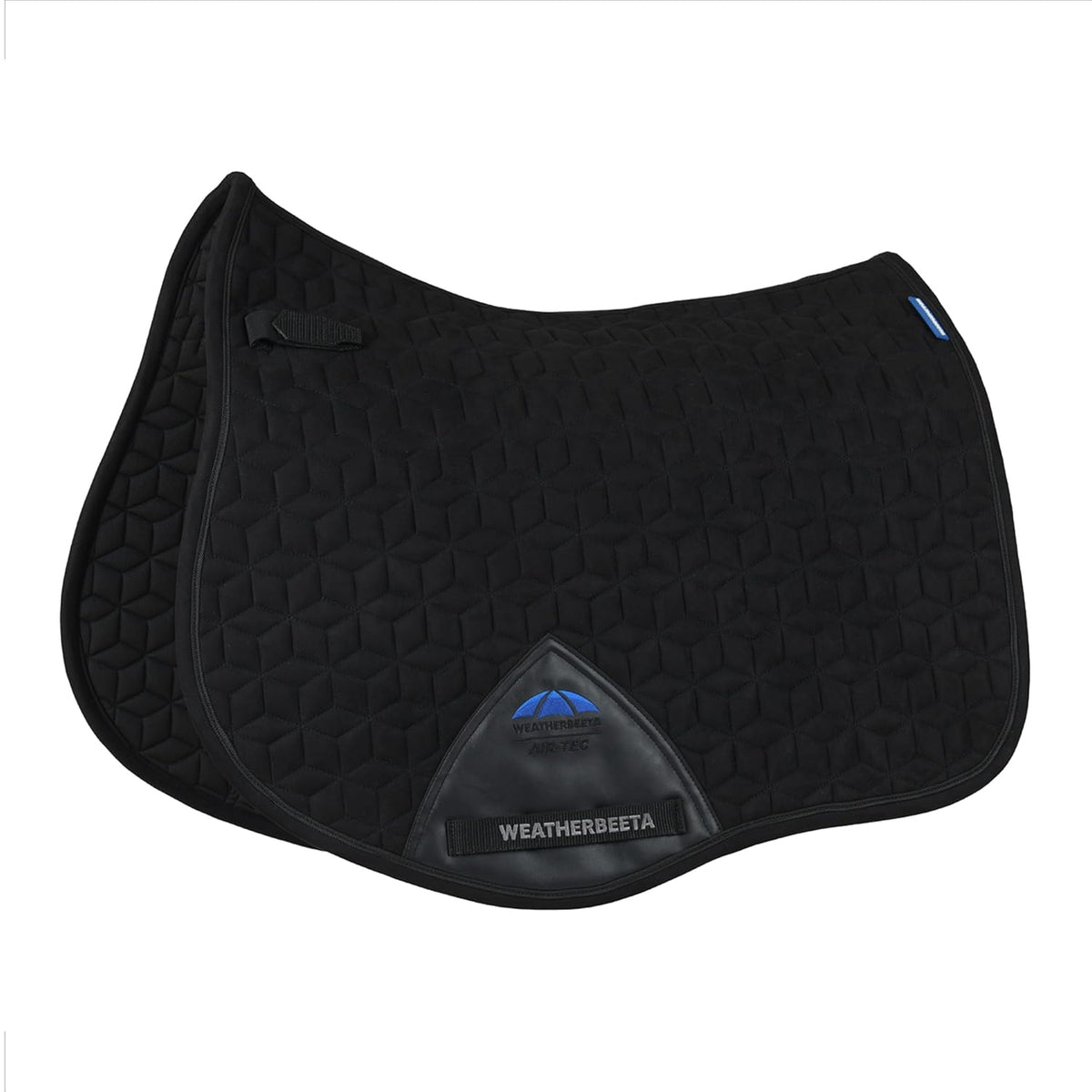 Black Large All Purpose Saddle Pad with Suede Finish
