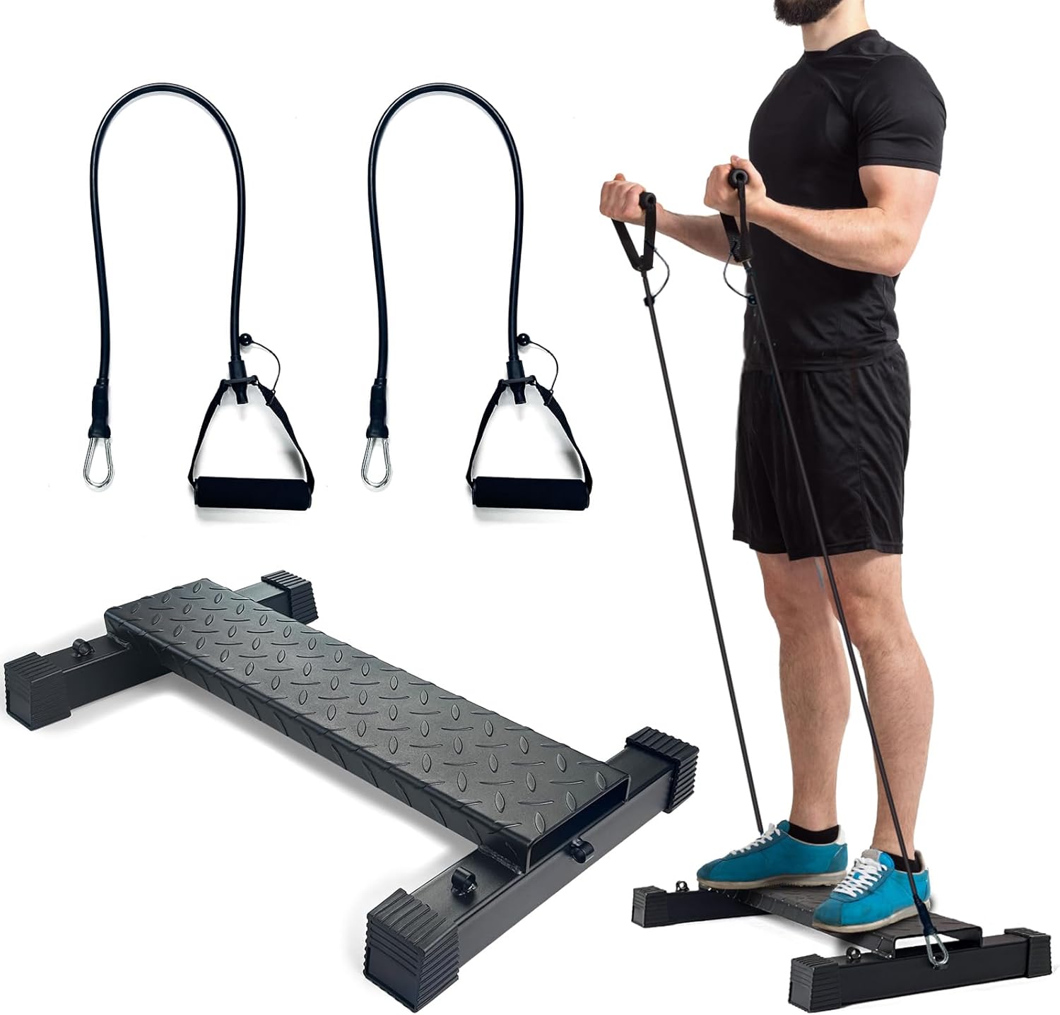 Steel Calf Raise Block Non Slip Platform for Leg Training