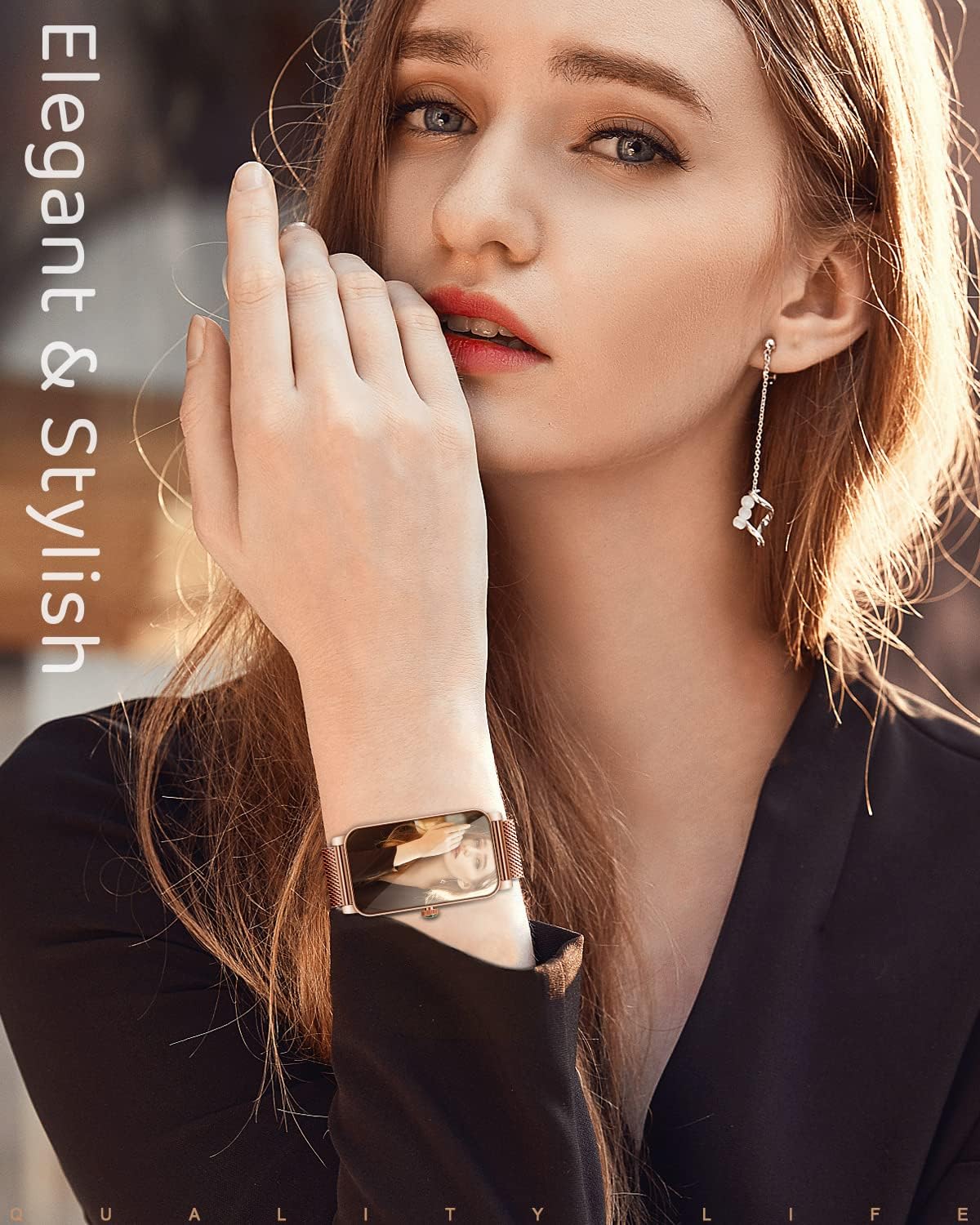 Smart Watch Fitness Tracker Heart Rate Sleep IP68