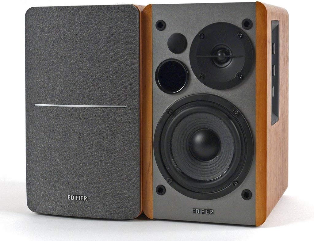 Fully Automatic Turntable with Edifier R1280T Stereo Speakers Package