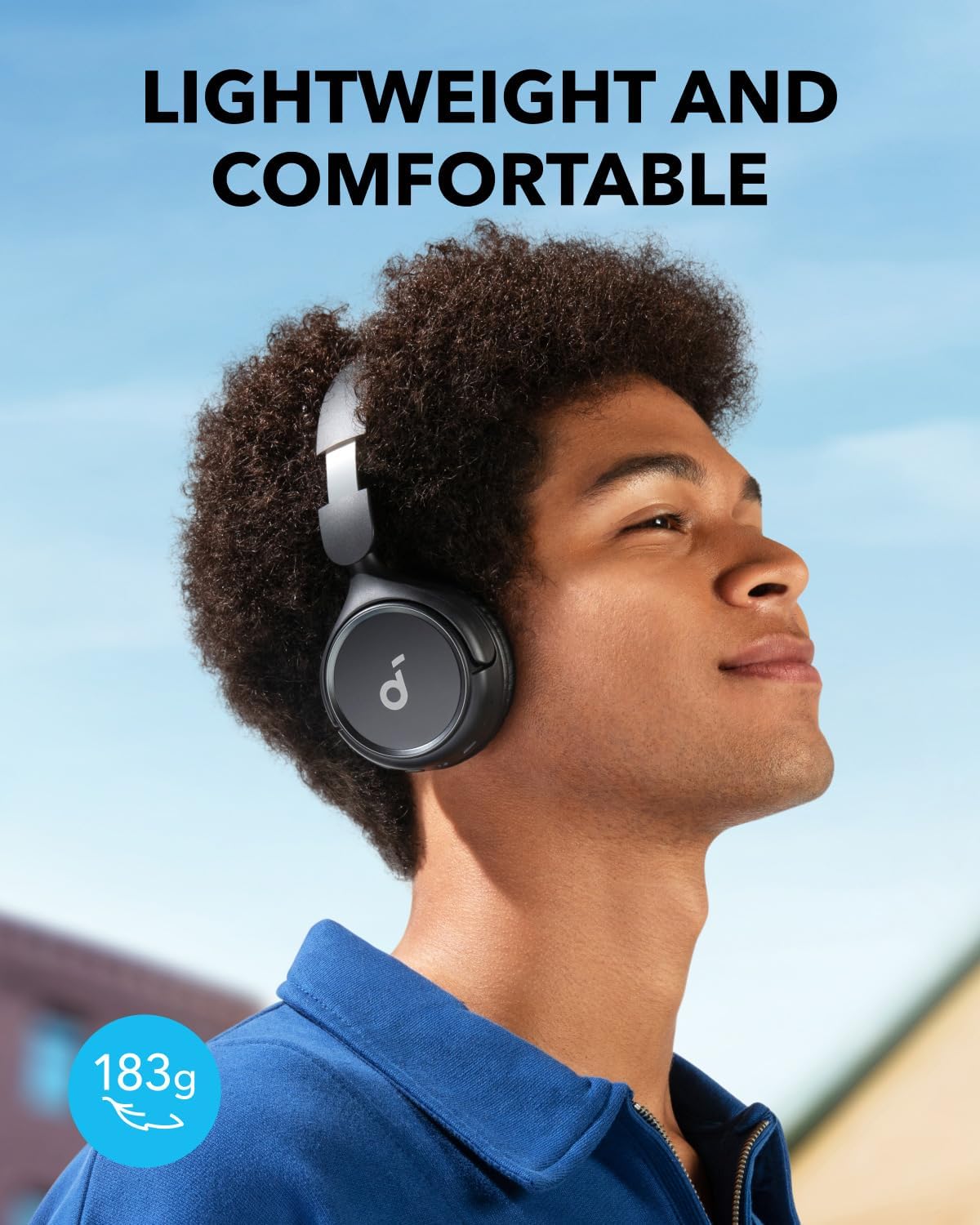 Wireless On Ear Bluetooth Headphones Pure Bass 70H Playtime Foldable