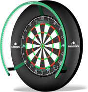 Dartboard LED Light 270 Ring Shadow Free Clip On Alloy Frame