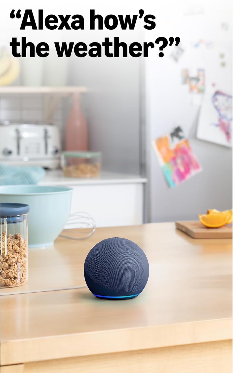 Smart WiFi Bluetooth Speaker with Voice Assistant Alexa Audio