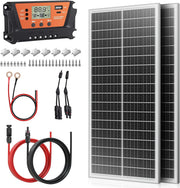 200W Solar Panel Kit 2x100W Mono N-Type 30A Controller MC4 IP68