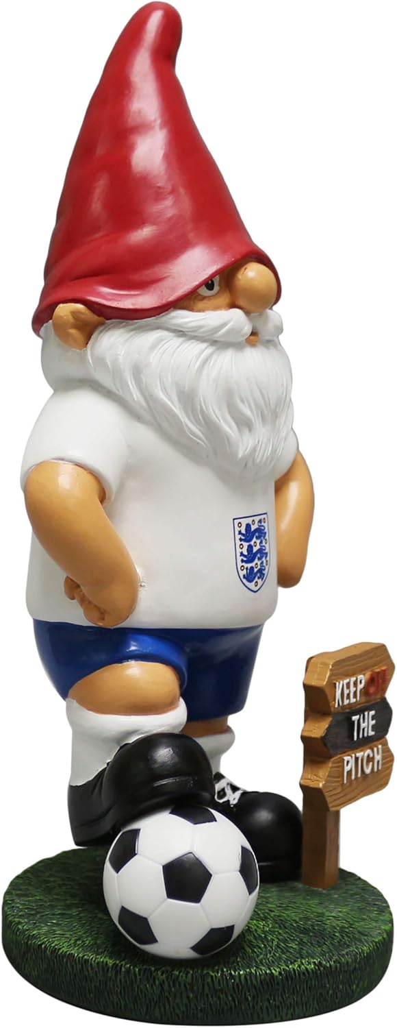 Football Fan Garden Gnome Ornament Funny Lawn Decor 20cm