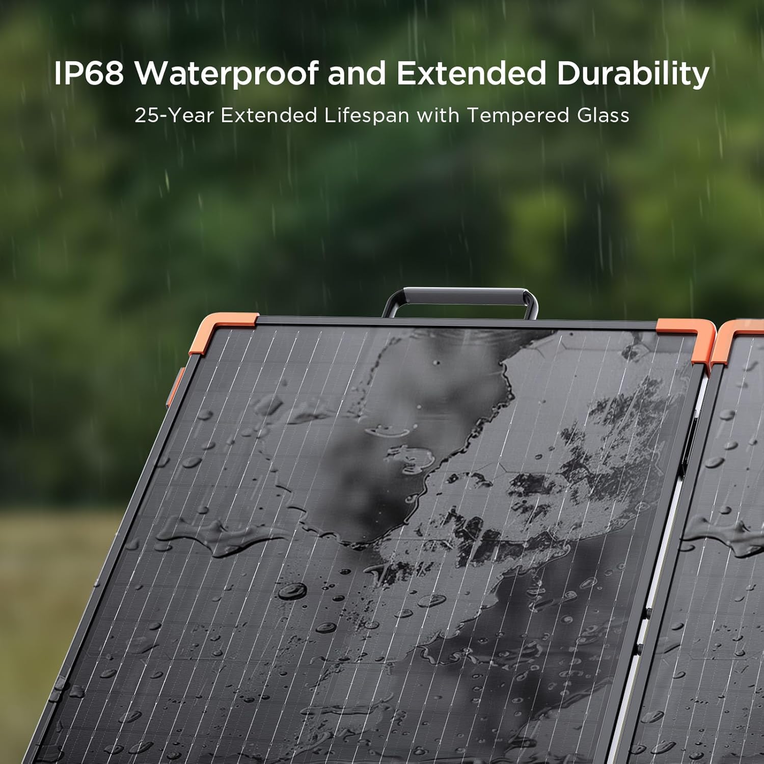 100W Foldable Solar Panel Kit 20A PWM IP68 RV Charger