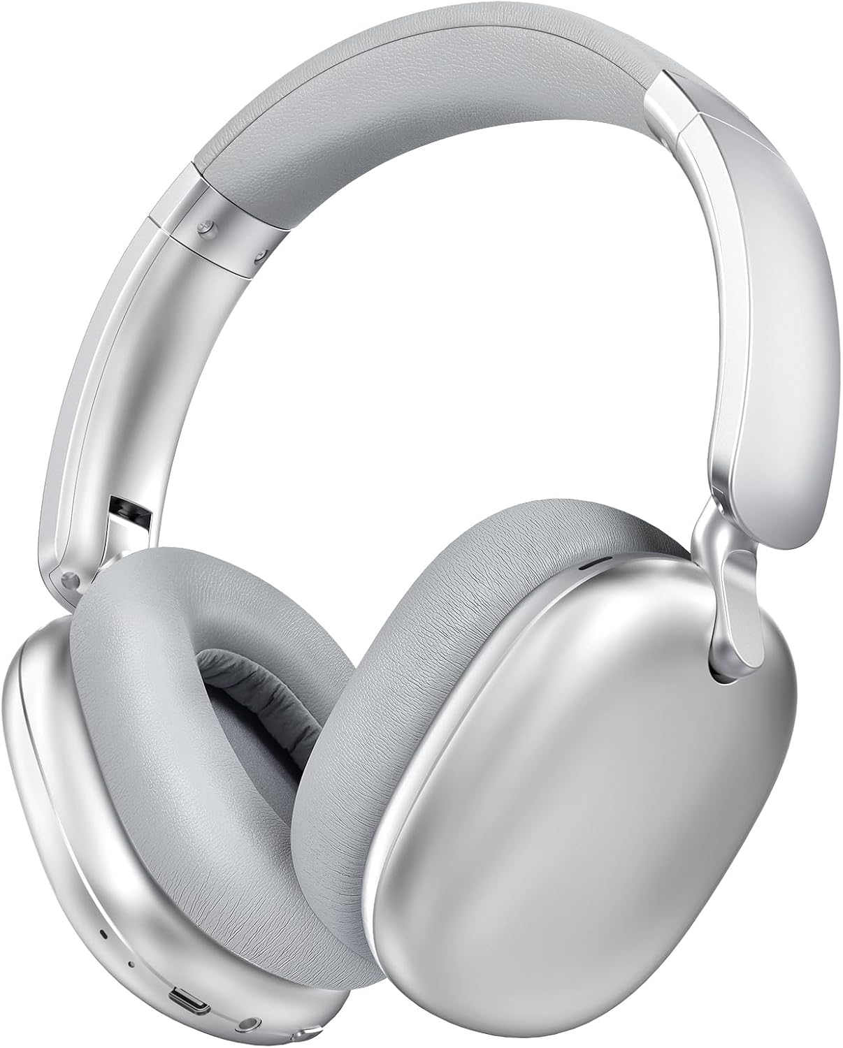 Wireless ANC Over Ear Headphones 60H Playtime Deep Bass Foldable