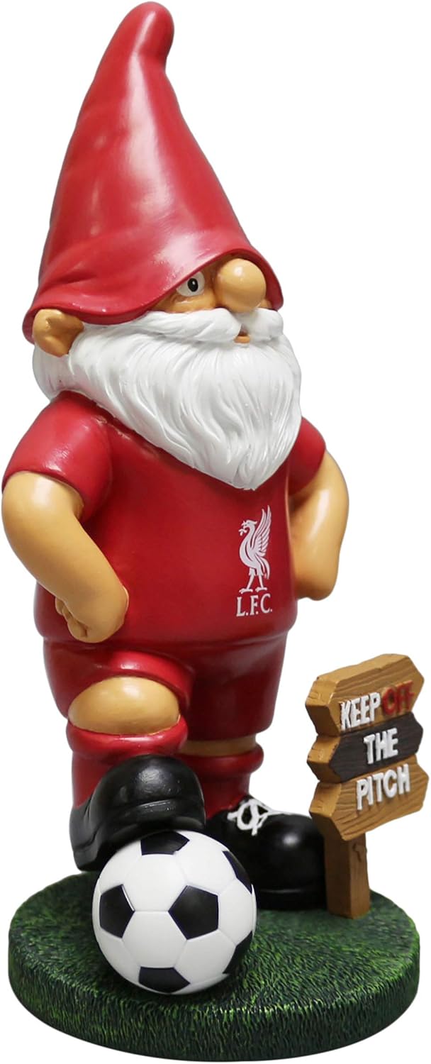 Funny Football Fan Gnome Ornament Lawn Garden Decor 20cm
