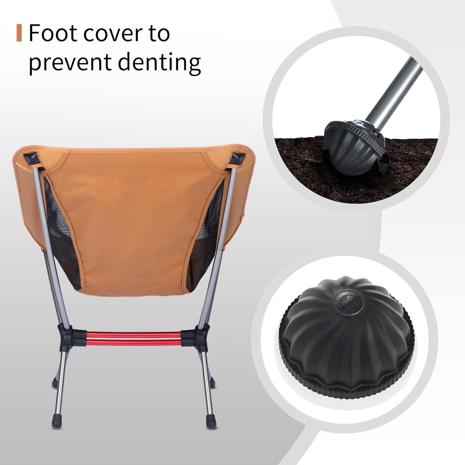 Ultralight Camping Chair Portable Folding Backpack Chair Hiking Seat