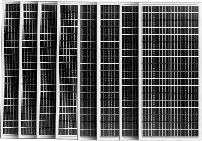 800W Advanced Solar Panel Set 8x100W Mono IP68 MC4