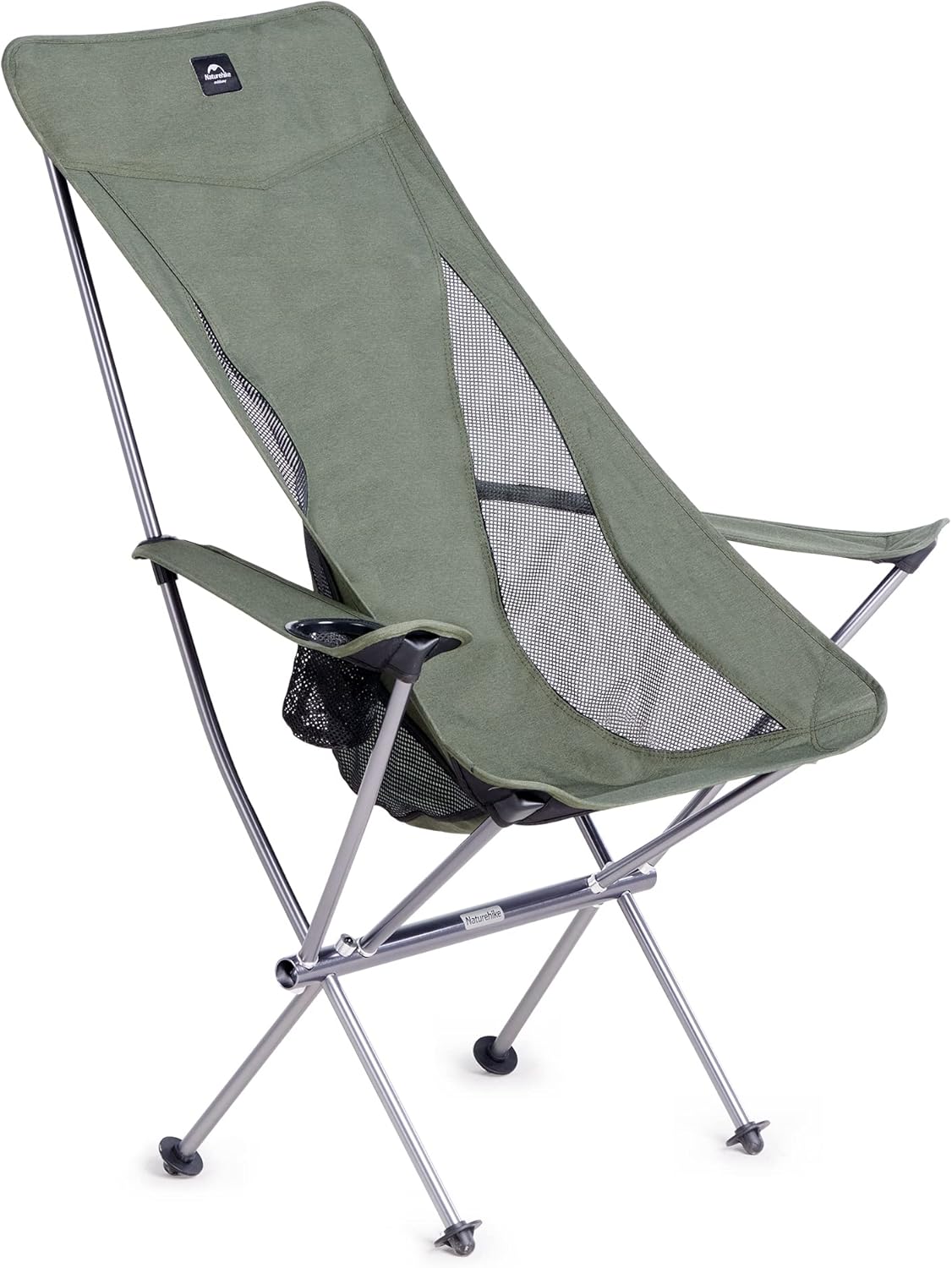 Ultralight Camping Chair Breathable 330lb Green
