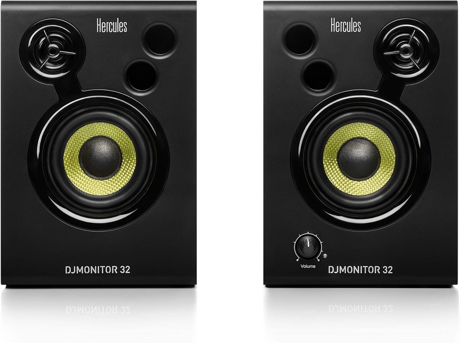 Compact DJ Studio Monitor Speakers 60W Active 3.5 Inch Stereo