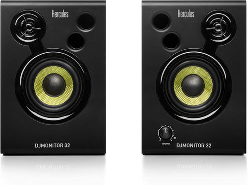 Compact DJ Studio Monitor Speakers 60W Active 3.5 Inch Stereo