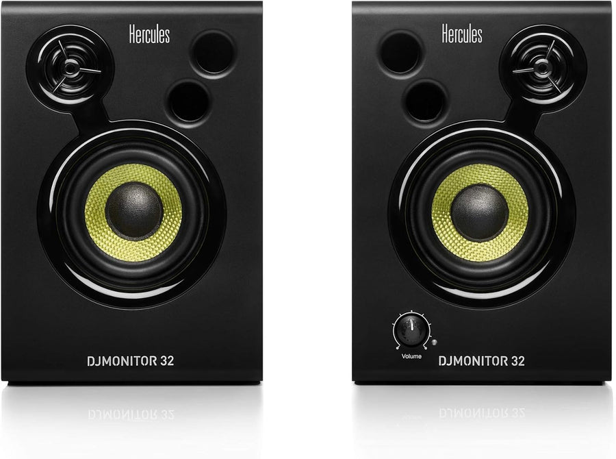 Compact DJ Studio Monitor Speakers 60W Active 3.5 Inch Stereo