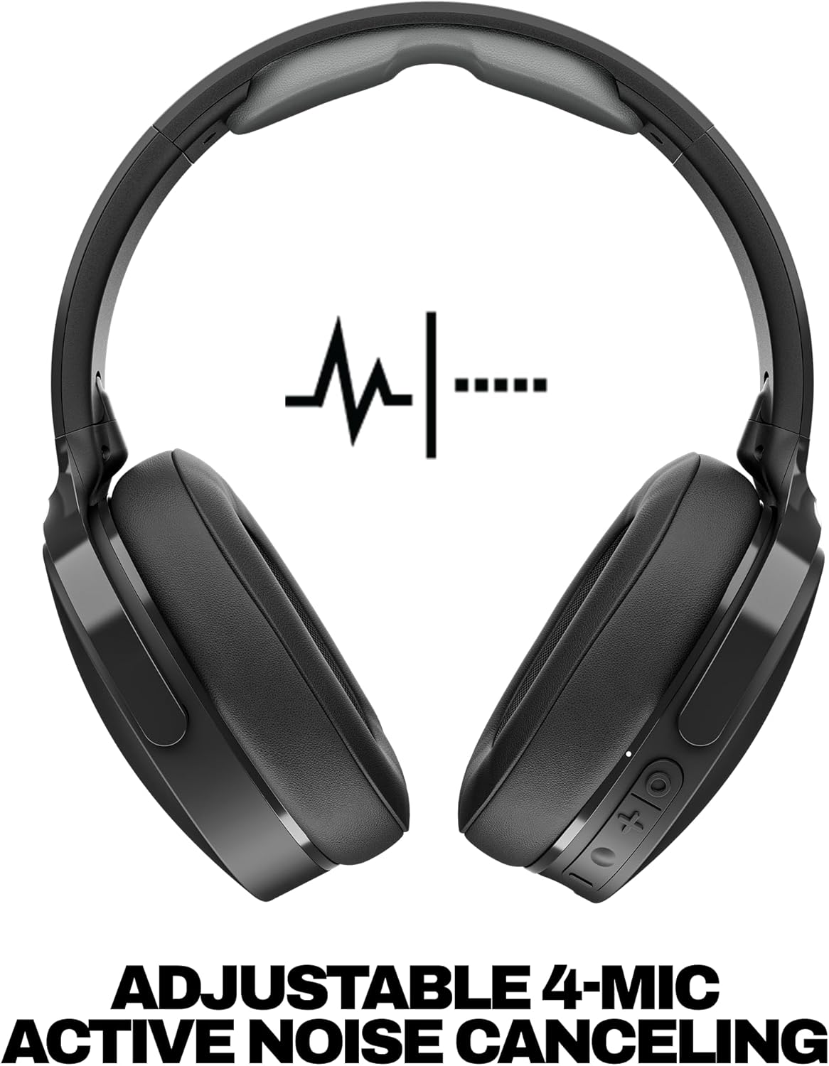 Bluetooth Noise Cancelling Over Ear Headphones 22H Battery Mic