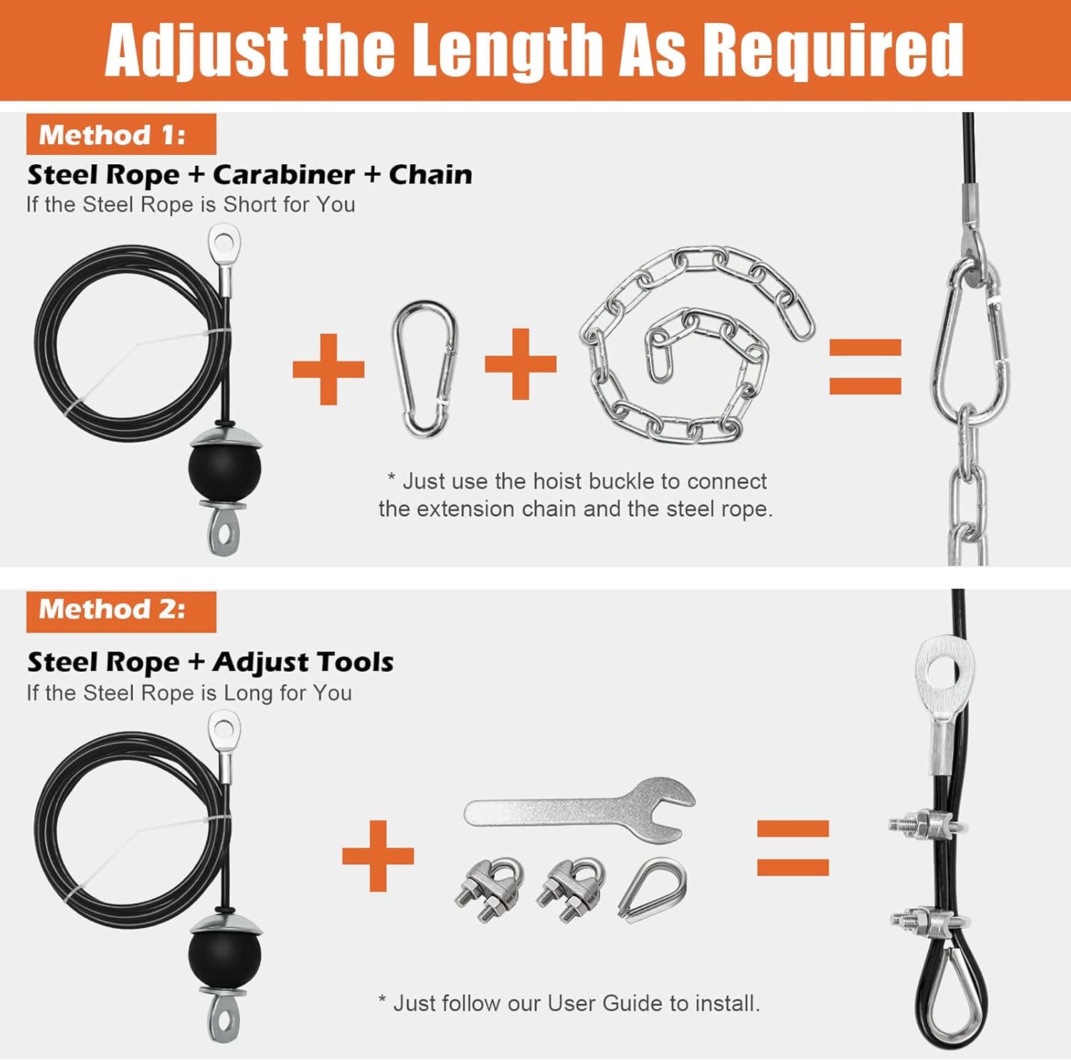 Home Gym Cable Pulley System LAT Pulldown Arm Trainer Kit