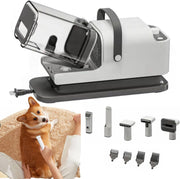 Pet Grooming Vacuum 26000Pa 5 in 1 Clipper Kit 1.8L Quiet