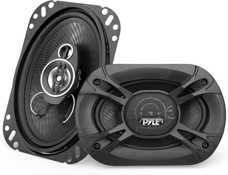 6x4 Inch Car Speakers 300W 3 Way Triaxial Stereo Door Pair