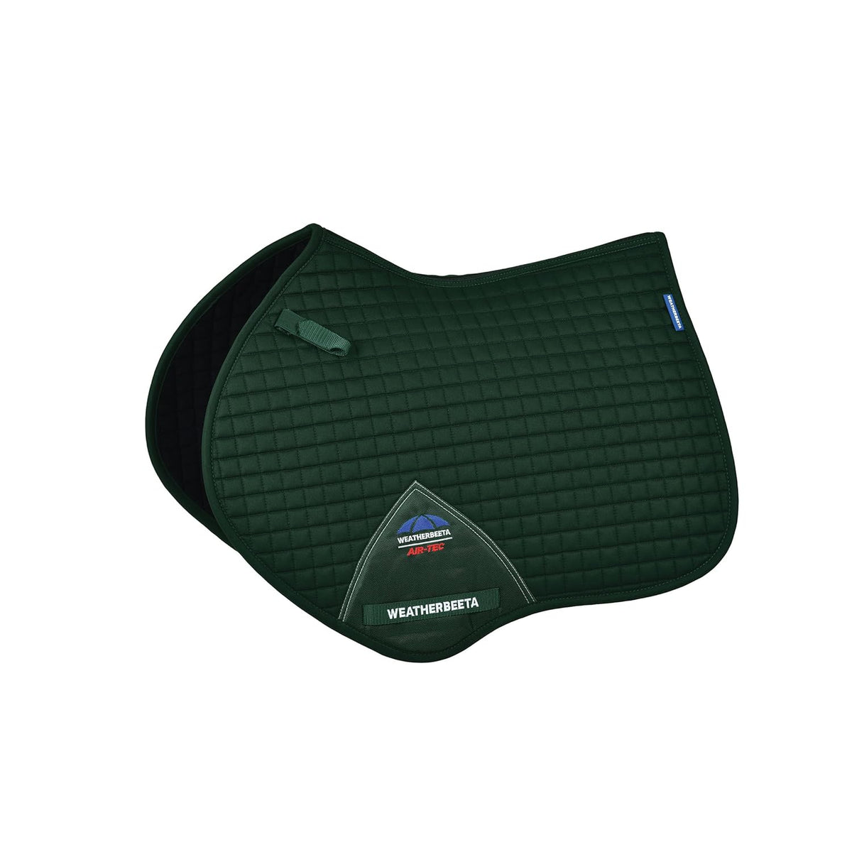 Forest Green Large Jump Saddle Pad with Breathable Air Mesh Spine