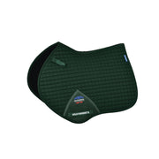 Forest Green Large Jump Saddle Pad with Breathable Air Mesh Spine