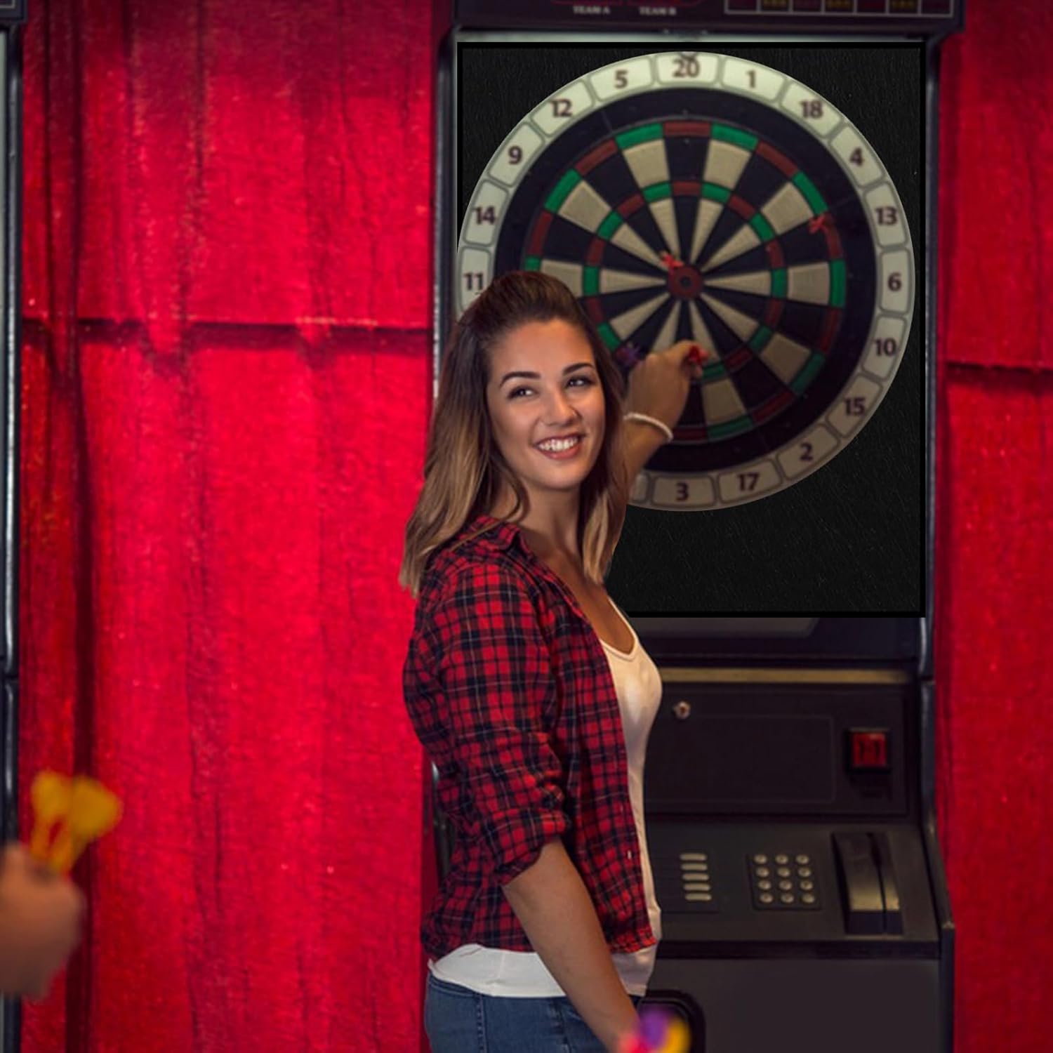 Large Dartboard Wall Protector Felt Self Adhesive 60x90cm Panels