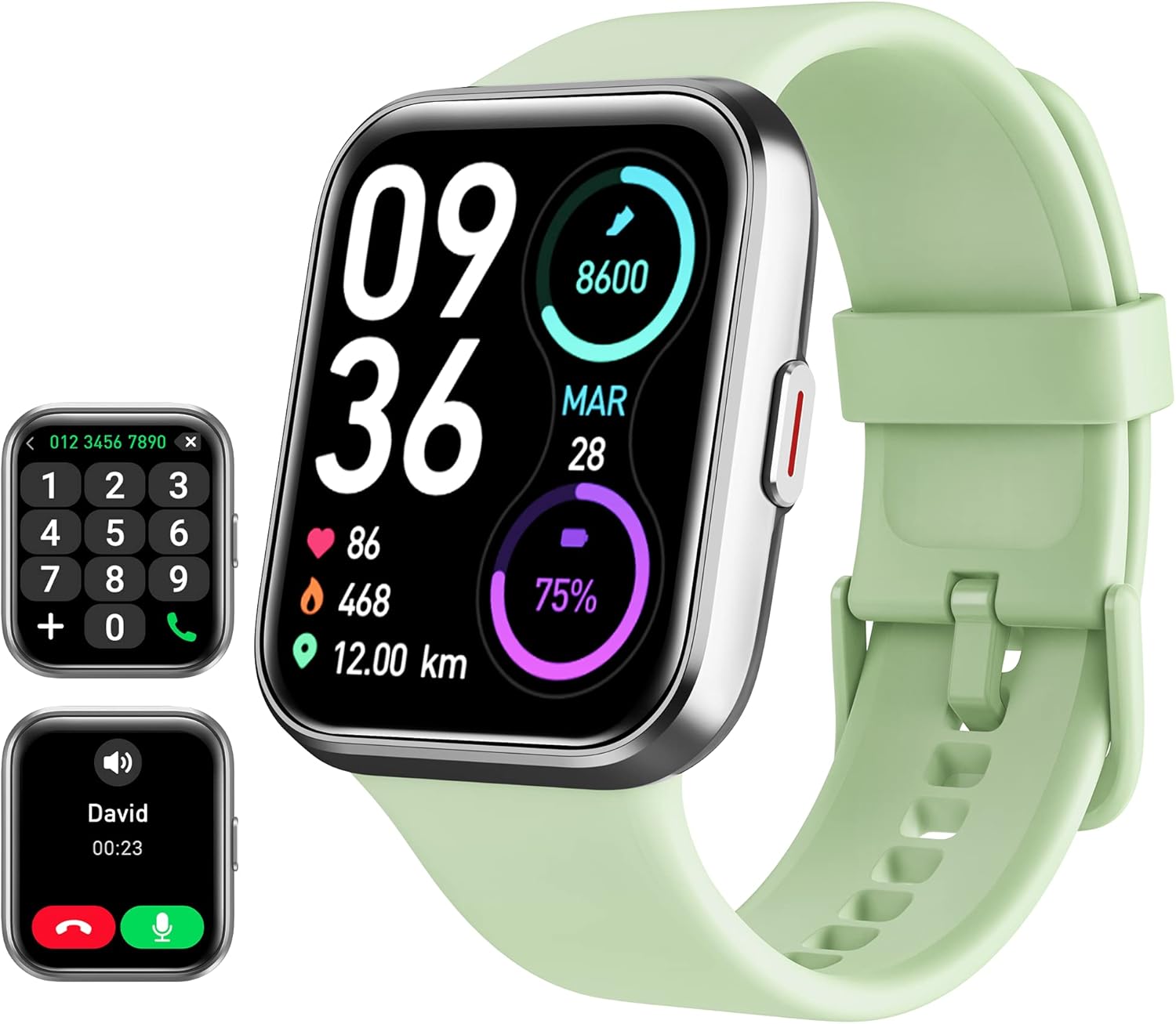 Women Smart Watch Bluetooth Calling Alexa Fitness Tracker Waterproof