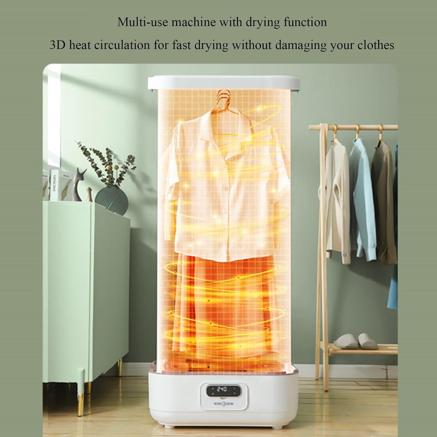 Automatic Ironing Machine Clothes Dryer Portable Steam Wrinkle Remover
