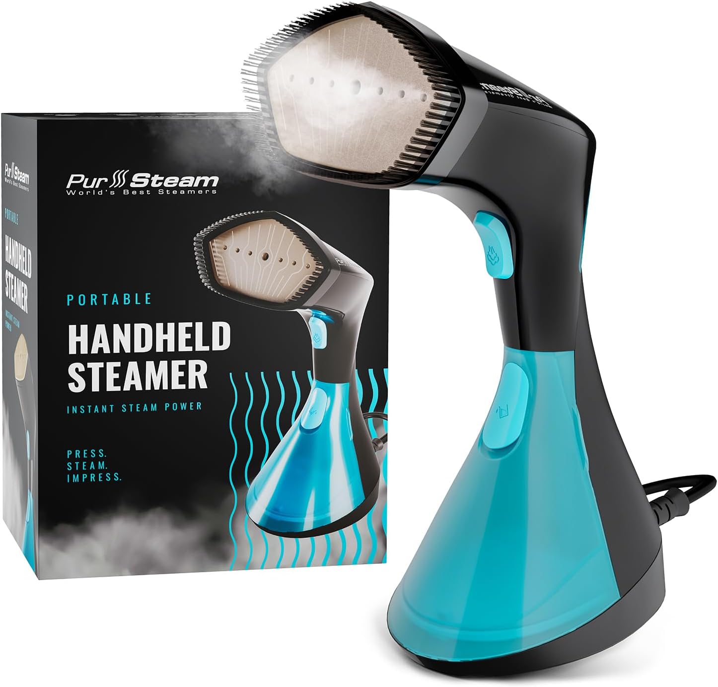 Handheld Clothes Steamer 3 Steam Modes Fast Heat Portable