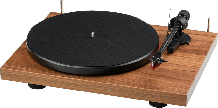 Walnut Carbon Tonearm Turntable with Ortofon 2M Red