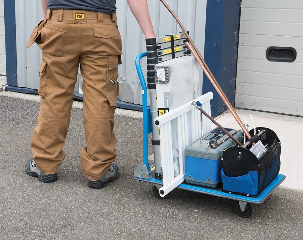 Folding Platform Truck 150KG Steel Flatbed Trolley