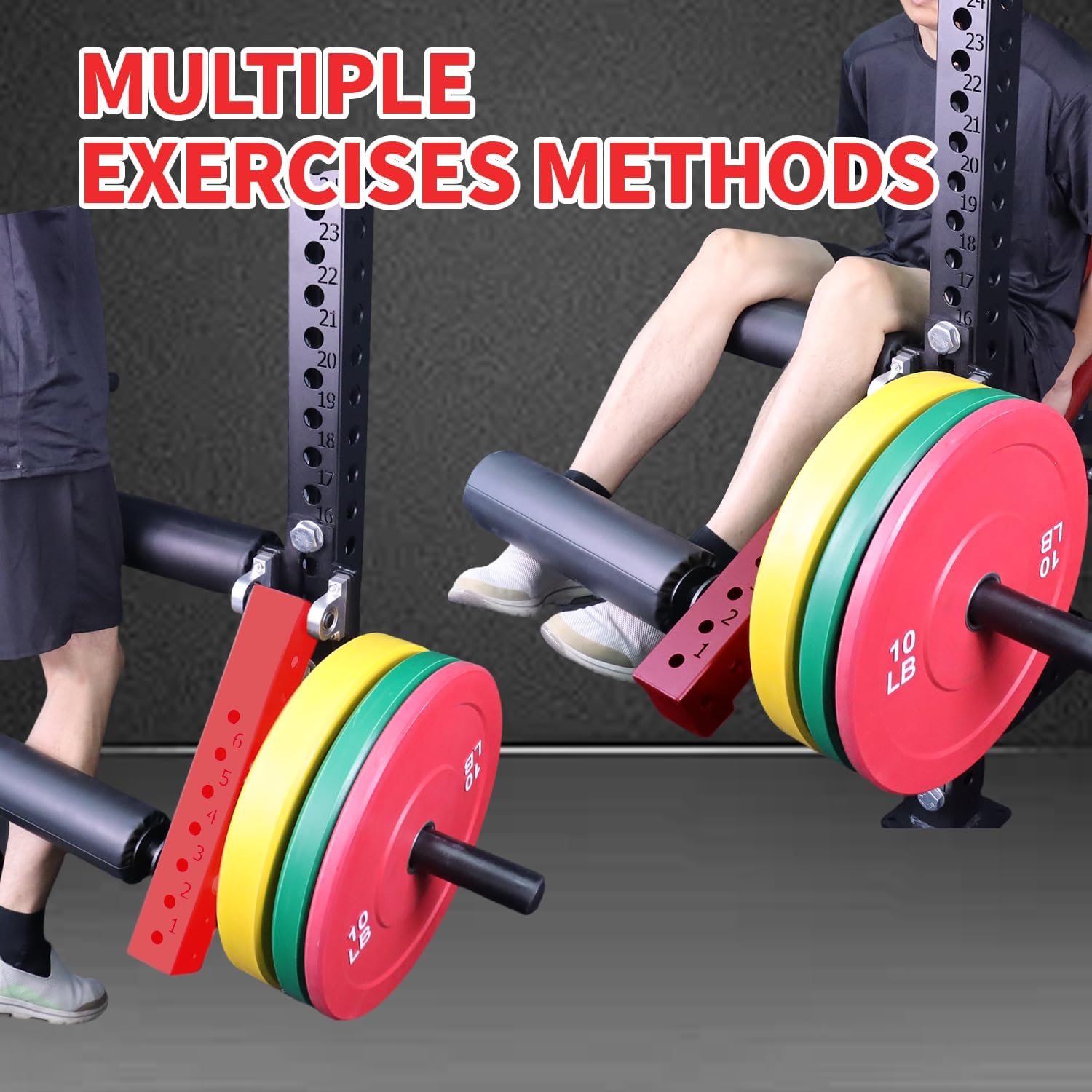 Leg Extension Curl Attachment for Power Rack Compact Leg Trainer