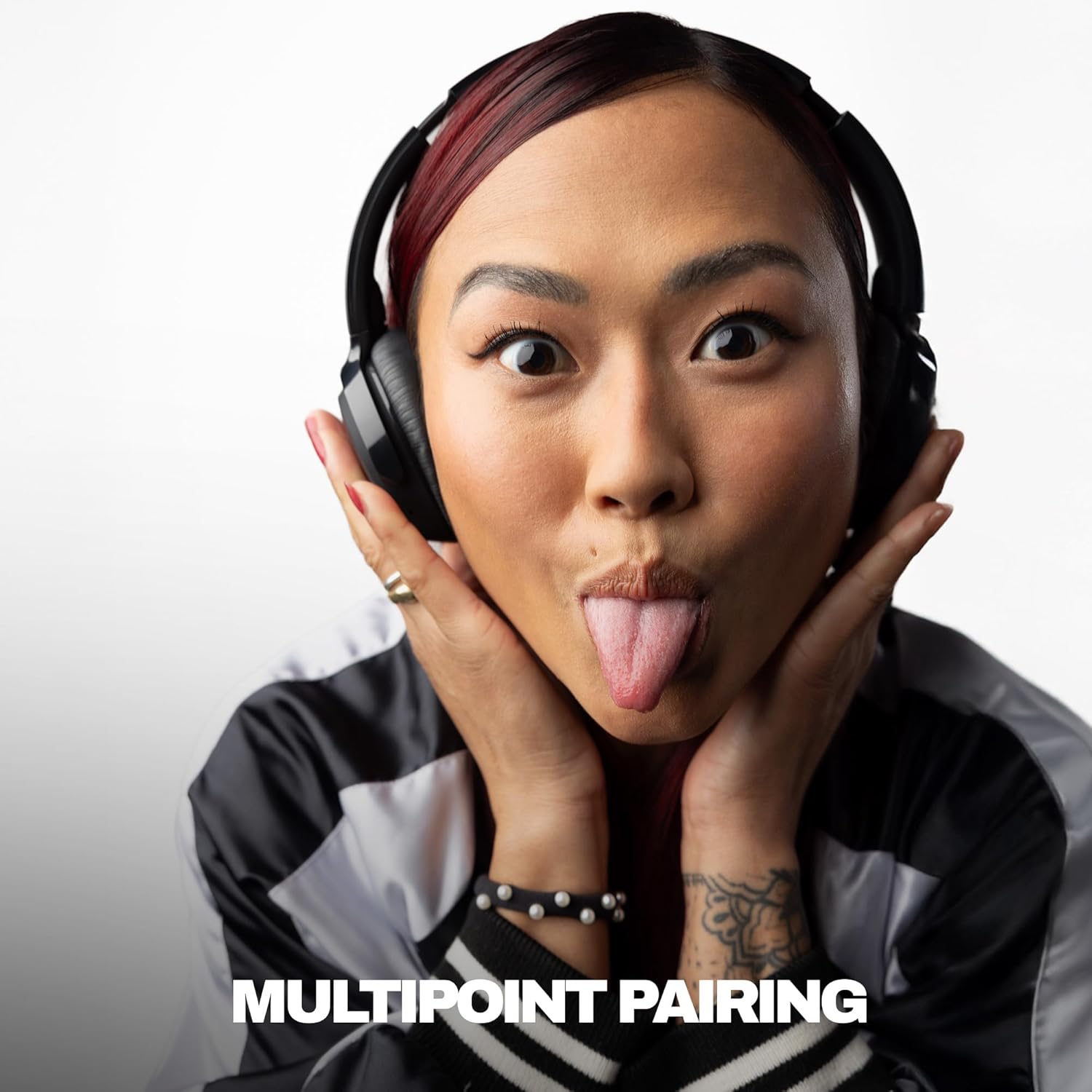 Wireless On Ear Bluetooth Headphones 34 Hour Battery Foldable