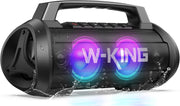 120W Bluetooth Speaker Deep Bass Waterproof 42H Play LED