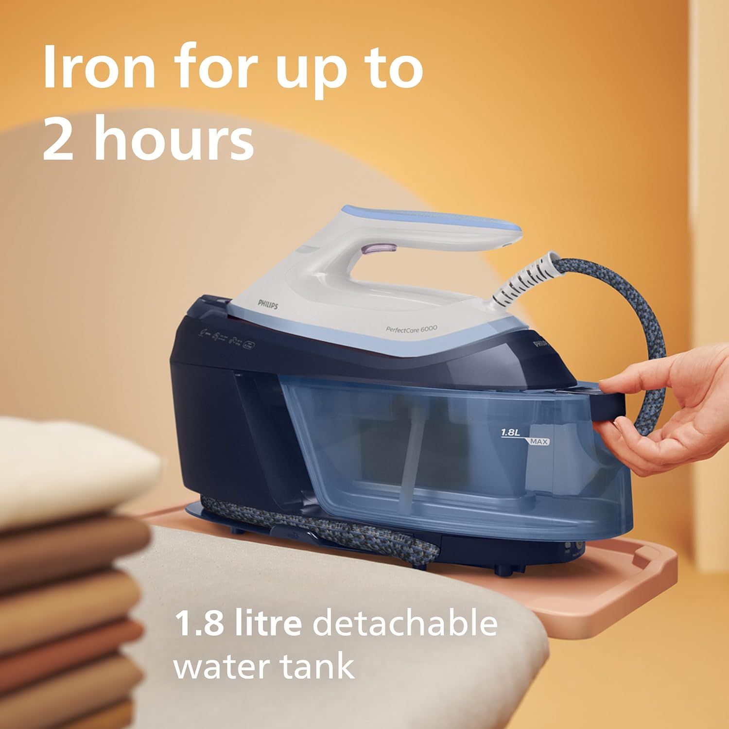 Steam Generator Iron 500g Boost 6.5 Bar 1.8L Tank 2400W