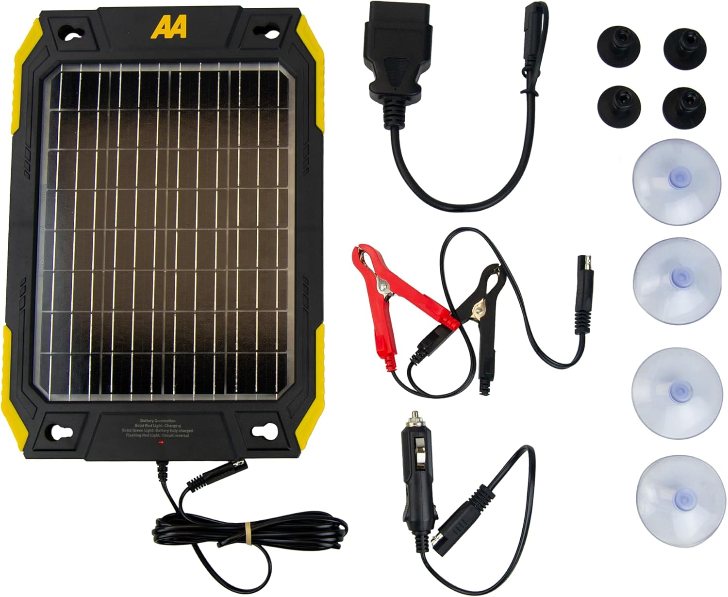 13W Solar Battery Charger 12V Car Caravan Maintainer Panel