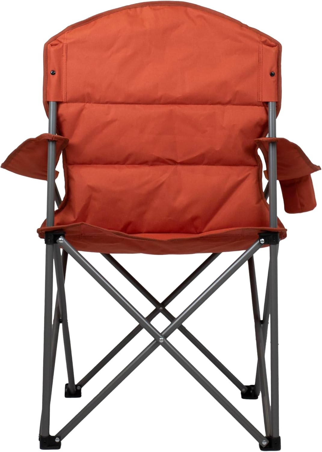 XL Padded Camping Chair 180kg Extra Wide Red Fold