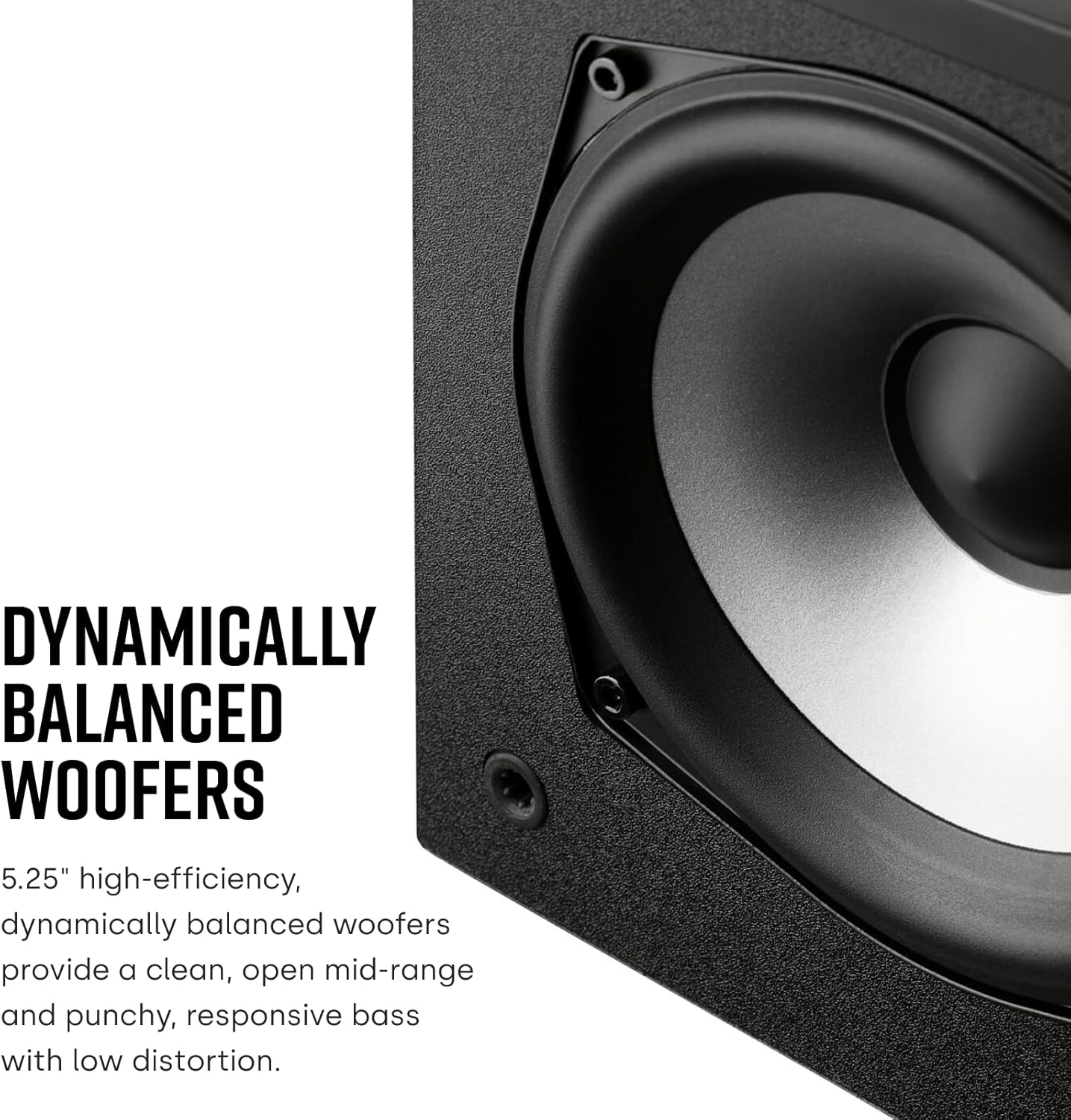 Bookshelf Speakers Hi Res Audio Dolby Atmos DTS X Compact Pair