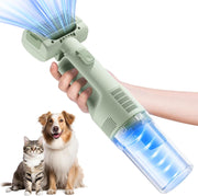 Cordless Pet Grooming Vacuum 10KPa Deshedding Brush Kit Green