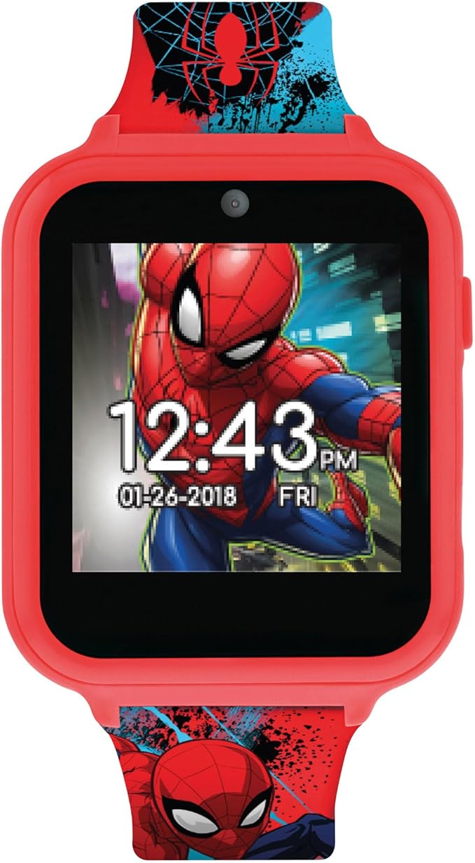 Spiderman Kids Digital Smart Watch Camera Games Fitness Tracker