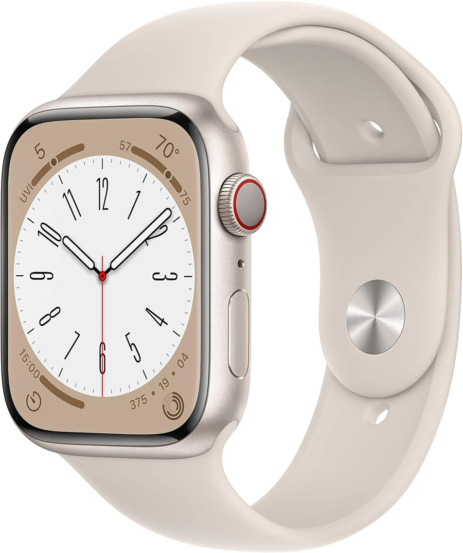 Series 8 GPS Cellular 45mm Smart Watch Starlight Renewed