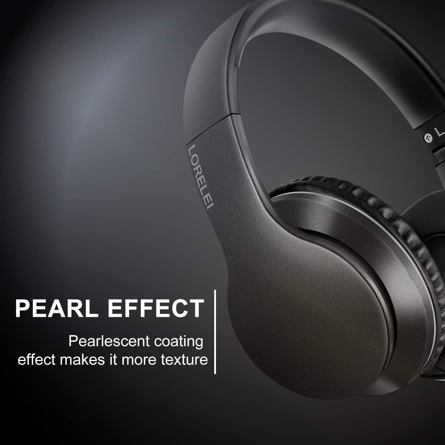 Wired Over Ear Headphones With Mic Stereo Bass 3.5mm Black