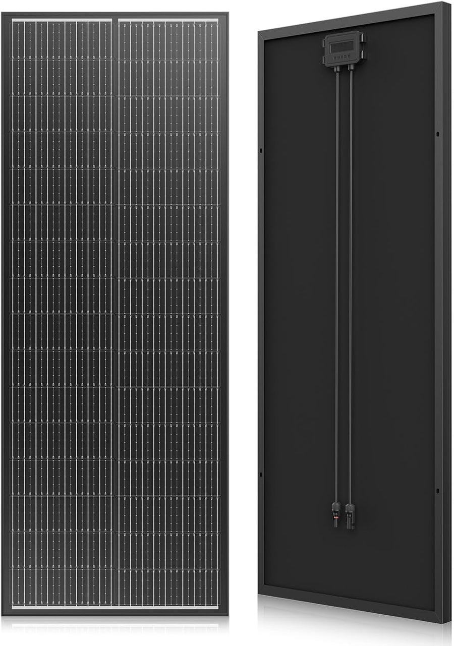 130W Black N Type Solar Panel IP68 MC4 RV Boat Off Grid