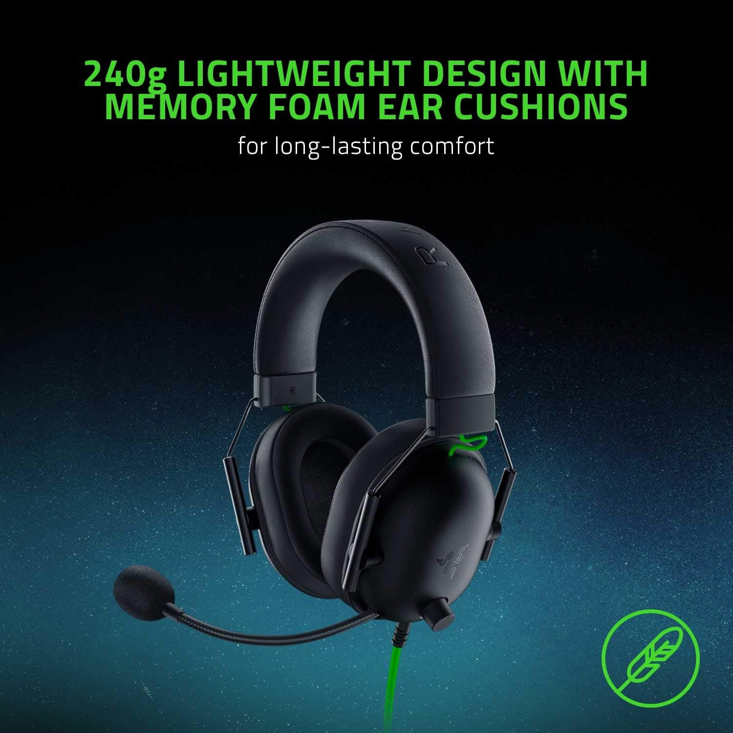 Esports Gaming Headset 7.1 Surround Sound Wired Over Ear Mic 50mm