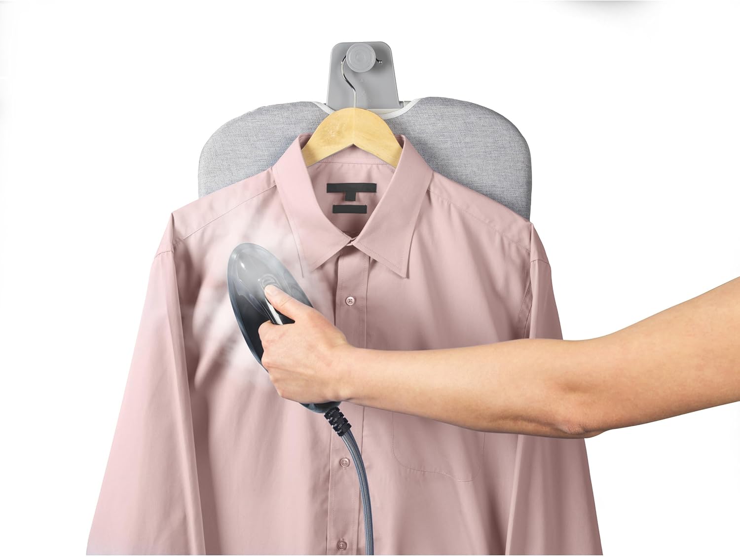 Upright Garment Steamer 2180W Iron Board 1.5L Tank 5 Modes